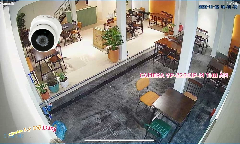 Camera VanTech VP-2224IP-M Mẫu Đẹp ✲ Camera VanTech VP-2224IP-M Mẫu Đẹp ✲