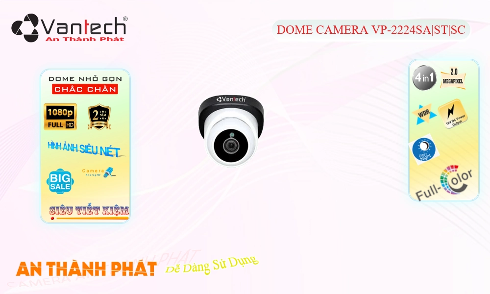 Camera VP-2224SA|ST|SC Giá tốt ✅ Camera VP-2224SA|ST|SC Giá tốt ✅