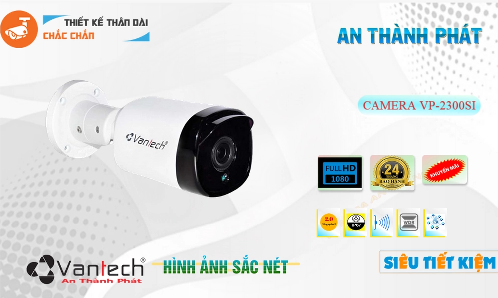 Camera Giá Rẻ VanTech VP-2300SI Cấp Nguồ Qua Dây Mạng Giá tốt