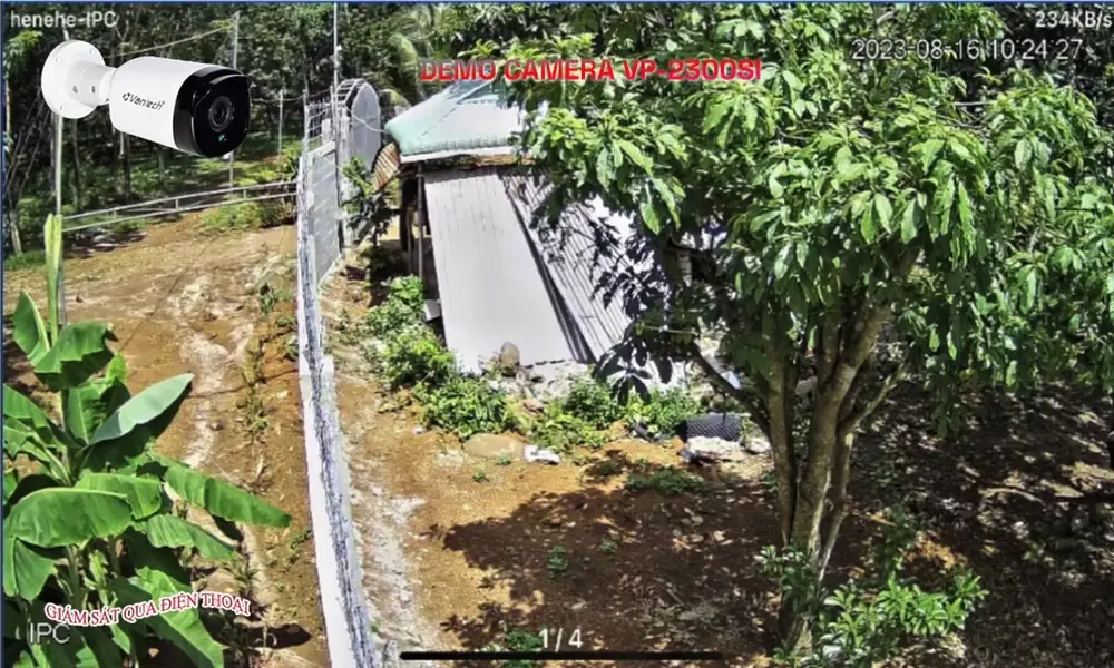 Camera Giá Rẻ VanTech VP-2300SI Cấp Nguồ Qua Dây Mạng Giá tốt