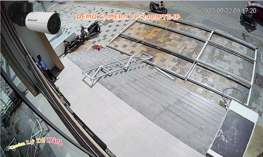 Công Nghệ HD VP-2409PTZ-IP Sắc Nét VanTech