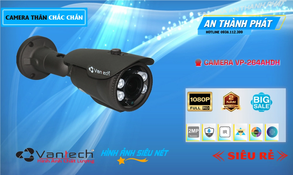VanTech VP-264AHDH Sắc Nét VanTech VP-264AHDH Sắc Nét