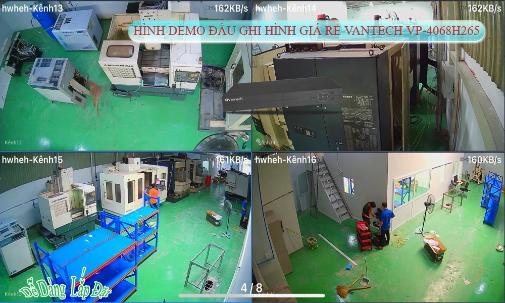 ✲ VP-4068H265 Đầu Thu VanTech ✲ VP-4068H265 Đầu Thu VanTech