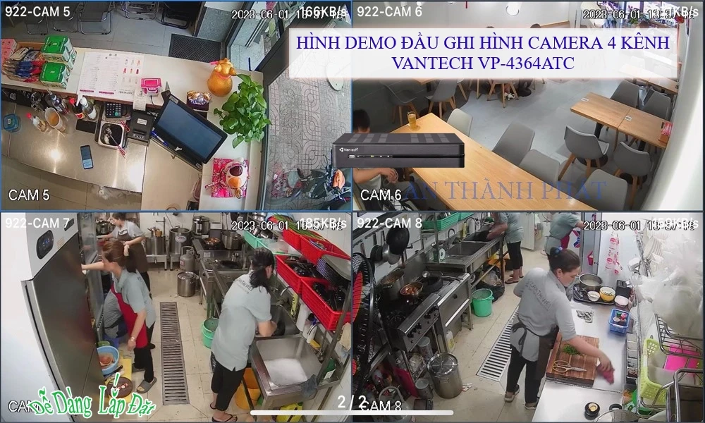 Đầu Ghi VP-4364ATC Giá tốt