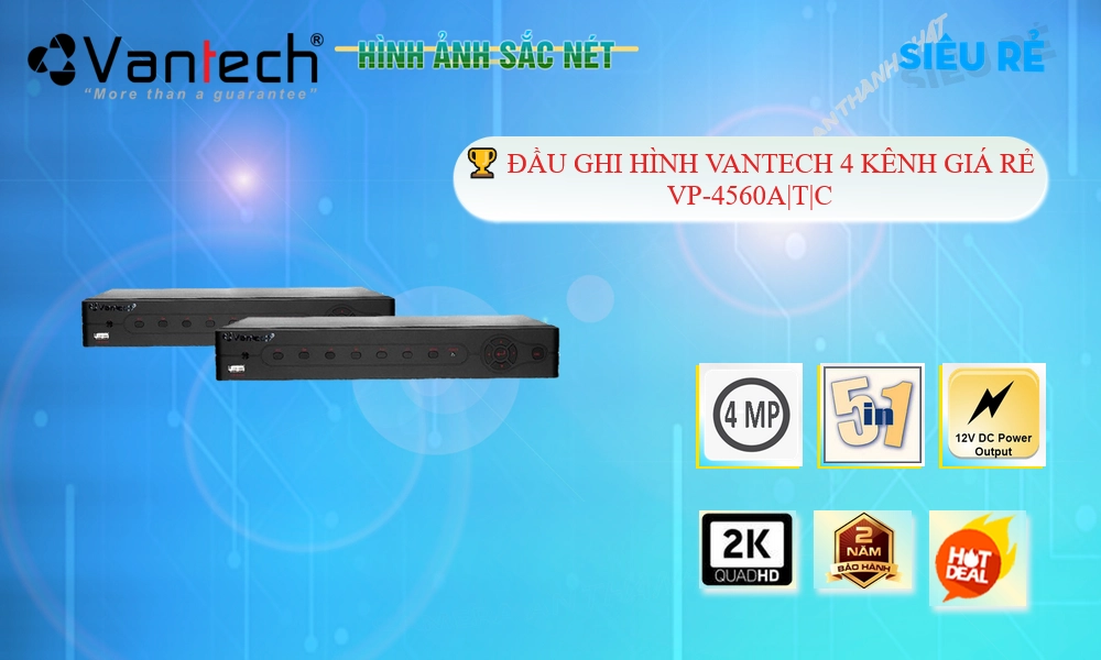 ❇ VP-4560A|T|CThiết Bị Ghi Hình giá rẻ chất lượng cao VanTech ❇ VP-4560A|T|CThiết Bị Ghi Hình giá rẻ chất lượng cao VanTech
