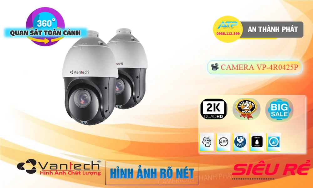 VP-4R0425P Camera VanTech ✲