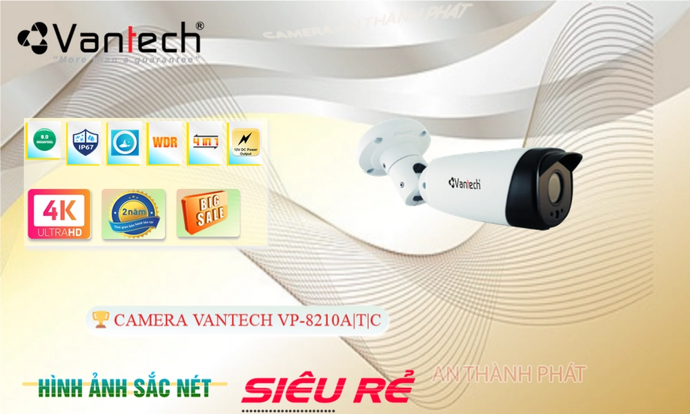 VP-8210A|T|C Camera VanTech Giá tốt VP-8210A|T|C Camera VanTech Giá tốt