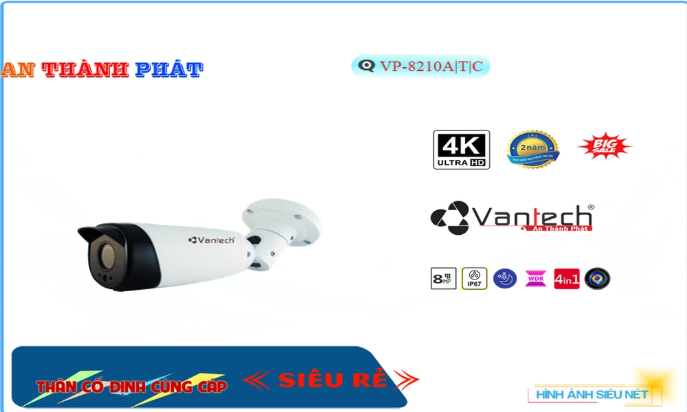 VP-8210A|T|C Camera VanTech Giá tốt VP-8210A|T|C Camera VanTech Giá tốt