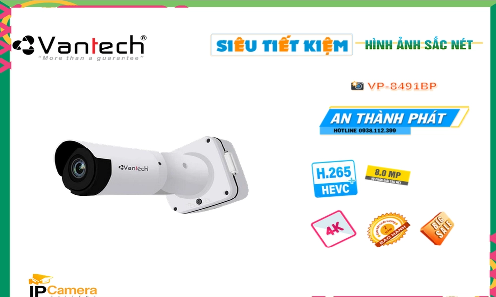 VP-8491BP Camera VanTech Đang giảm giá VP-8491BP Camera VanTech Đang giảm giá