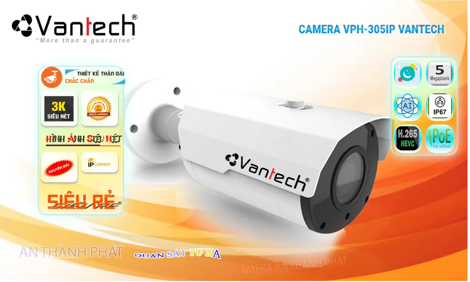 VPH-3646AI Camera An Ninh Giá rẻ