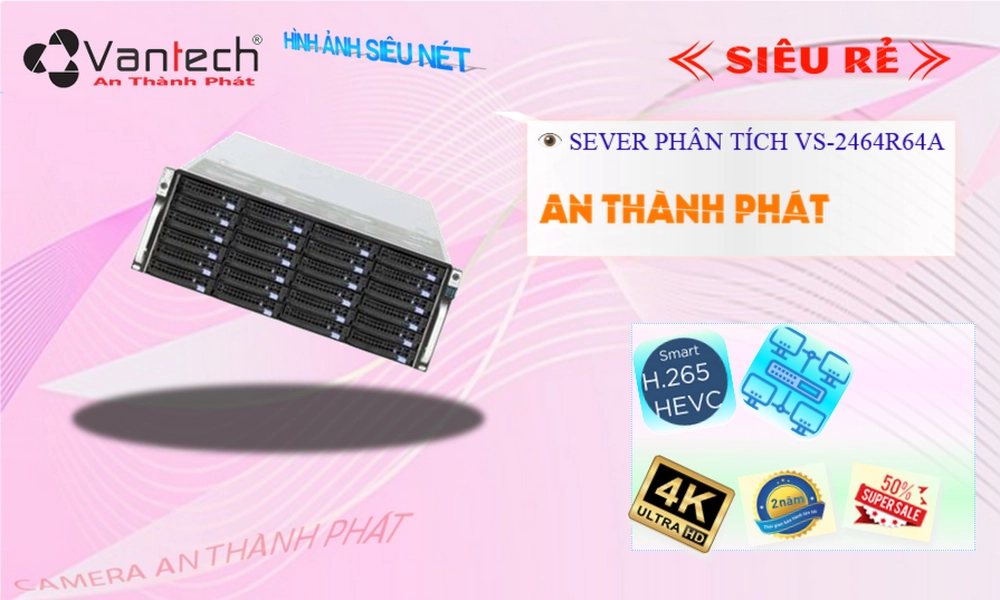 Đầu Ghi VanTech Giá rẻ VS-2464R64A
