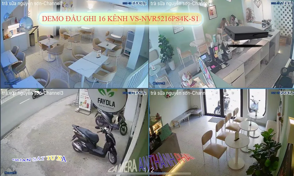 Camera Visioncop VS-NVR5216PS4K-S1 Camera Visioncop VS-NVR5216PS4K-S1