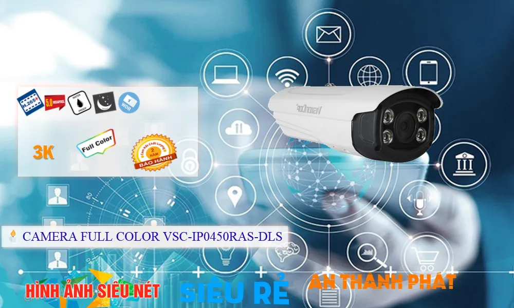 Camera Visioncop VSC-IP0450RAS-DLS