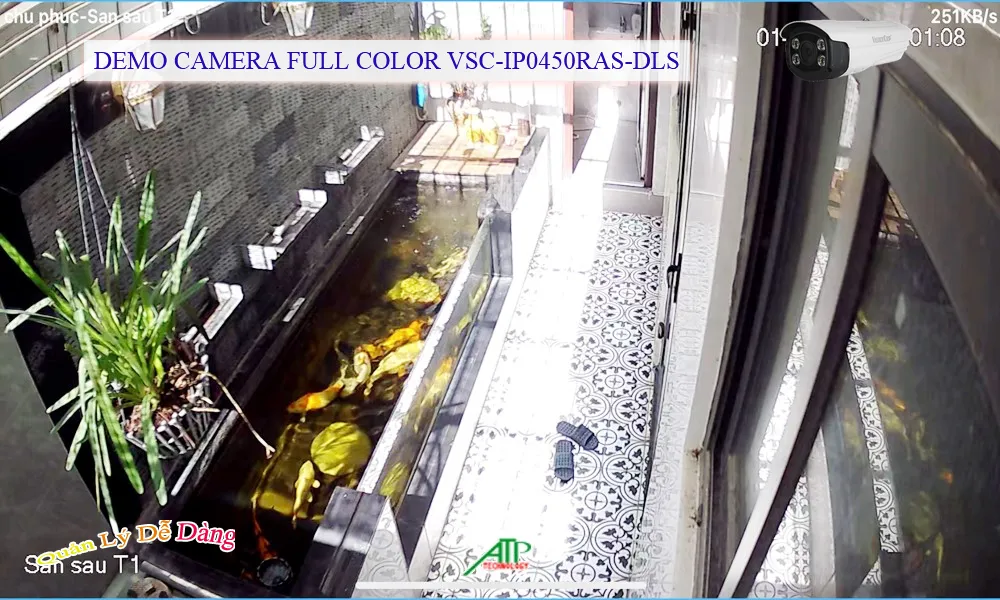 Camera Visioncop VSC-IP0450RAS-DLS