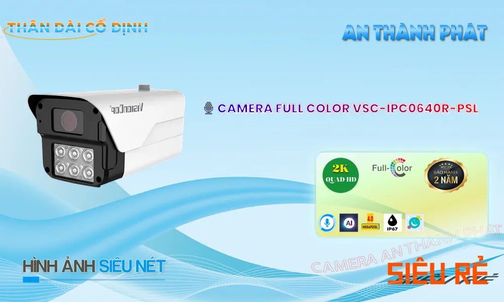 Camera Visioncop VSC-IPC0640R-PSL