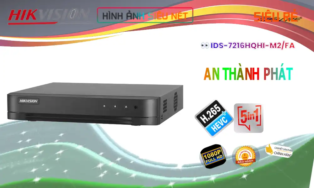 iDS-7204HUHI-M1/FA sắc nét Hikvision iDS-7204HUHI-M1/FA sắc nét Hikvision