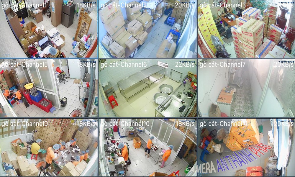 Lắp Bộ Camera IP Cửa Hàng Quần Áo