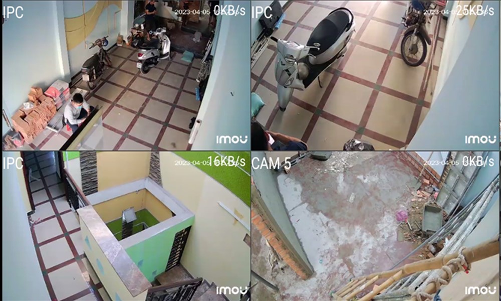 Bộ Camera Cửa Hàng Sắt Thép Full Color Bộ Camera Cửa Hàng Sắt Thép Full Color