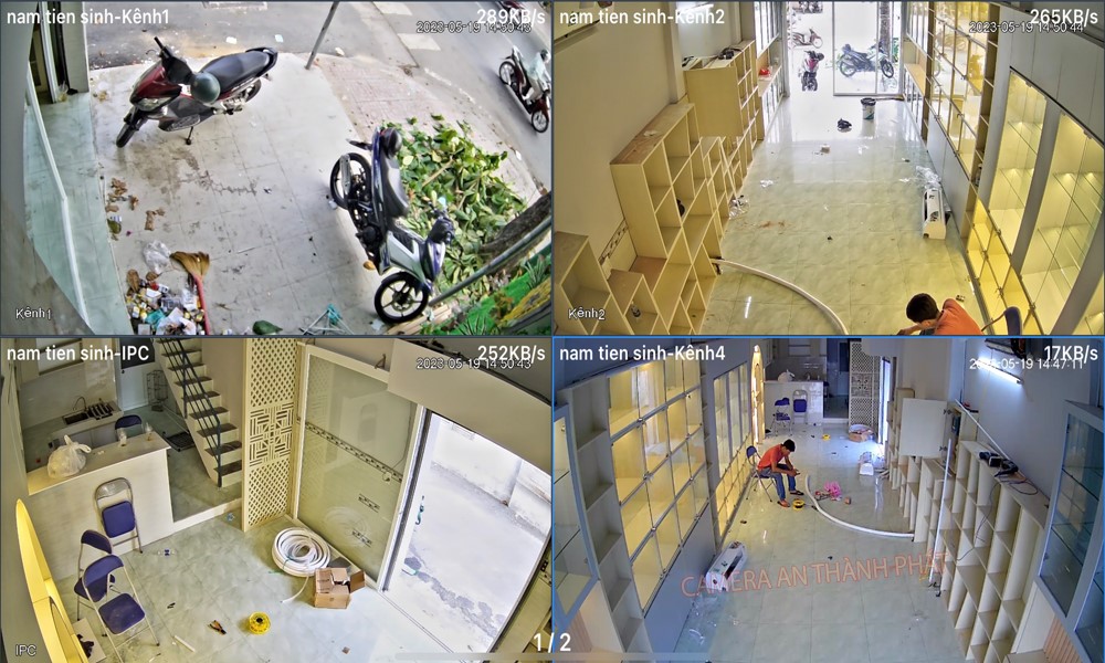 Lắp Camera Kho Hàng Giá Rẻ Trọn Bộ