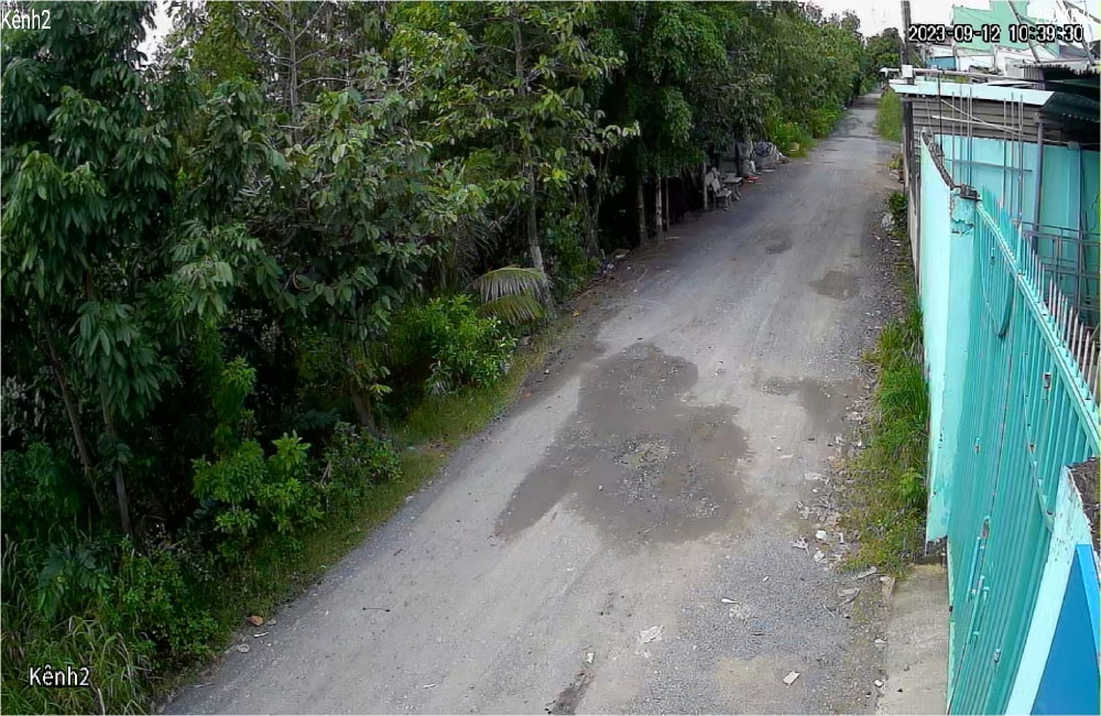 Hình  Camera  thực tế  Chất Lượng Hình  2.0 MP FULL HD 1080P  Sắc nét tiết kiệm chi phí  của bộ Gói Thi Công Camera Nhà Xưởng Sản Xuất sử dụng mã KX-C2121S5-VN