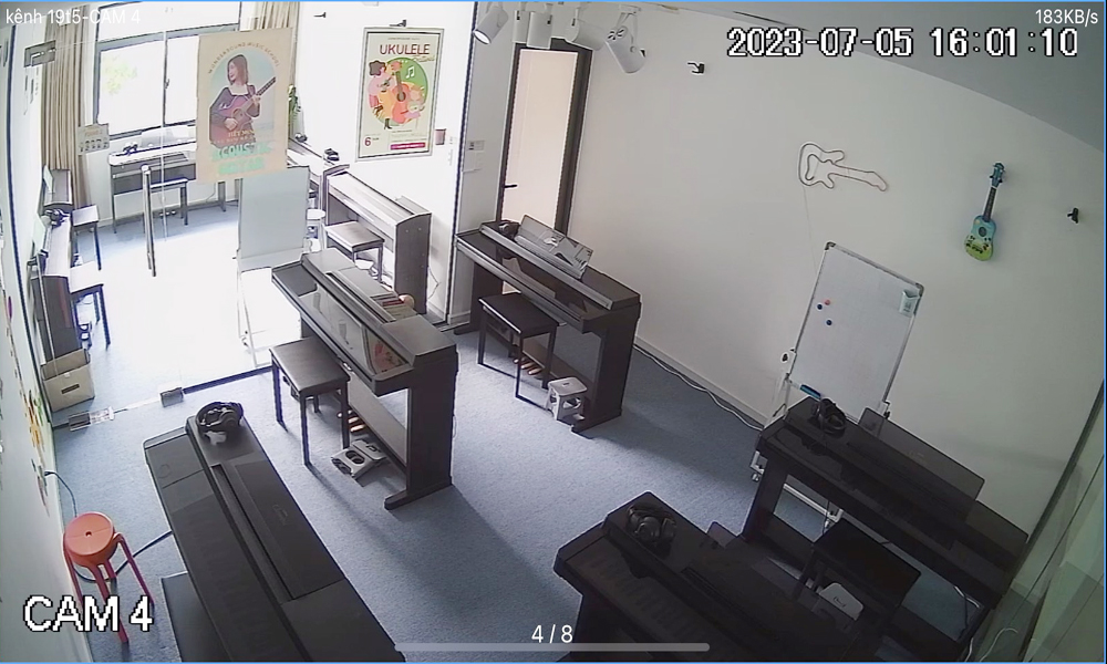 Hình  Camera  thực tế  Chất Lượng Hình  2.0 MP FULL HD 1080P  Sắc nét tiết kiệm chi phí  của bộ Trọn bộ camera cho xưởng cơ khí sử dụng mã DS-2CE10DF0T-PF