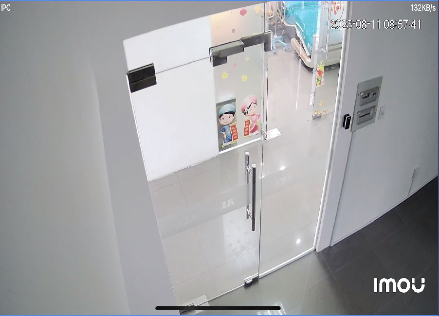 Hình  Camera Giám Sát  thực tế  chất lượng hình ảnh 2.0 MP của bộ Lắp Camera Chống Trộm Kho Hàng Chuyên Dụng sử dụng mã DH-IPC-HFW2249S-S-IL