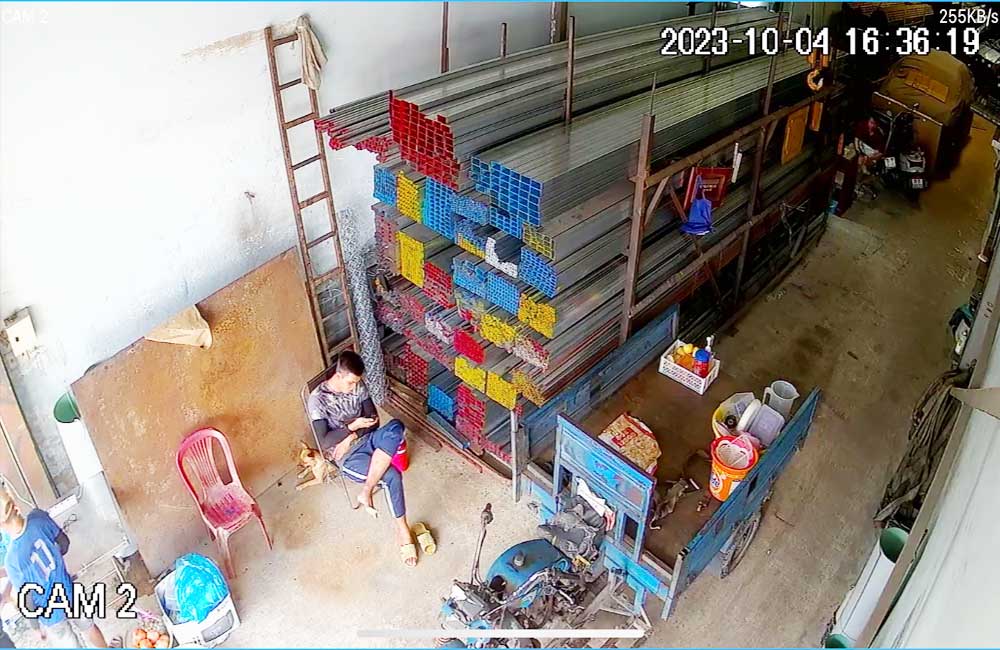Hình Camera thực tế Chất Lượng Hình 2.0 MP FULL HD 1080P Sắc nét tiết kiệm chi phí của bộ Lắp Camera IP Kho Hàng Giá Rẻ Sắc Nét sử dụng mã KX-A2111CN3 Hình Camera thực tế Chất Lượng Hình 2.0 MP FULL HD 1080P Sắc nét tiết kiệm chi phí của bộ Lắp Camera IP Kho Hàng Giá Rẻ Sắc Nét sử dụng mã KX-A2111CN3